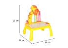 Projector projector drawing table giraffe yellow 13