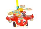 Pusher on a stick helicopter plane with sound 6
