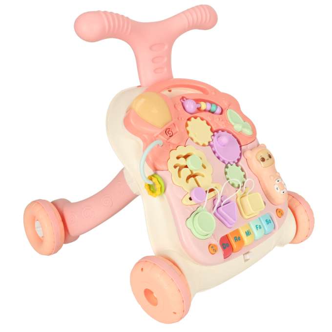 Pusher walker interactive educational table 3-in-1
