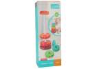 Rainbow tower pyramid pinwheel spiral for stacking 6