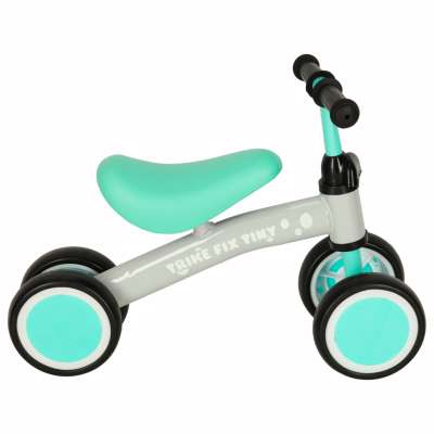 Rowerek biegowy Trike Fix Tiny jeździk chodzik 4 koła regulacja kierownicy miętowy