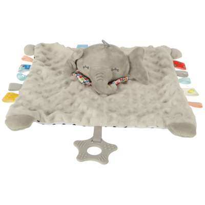 Sensory mascot rustling elephant tags