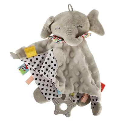 Sensory mascot rustling elephant tags