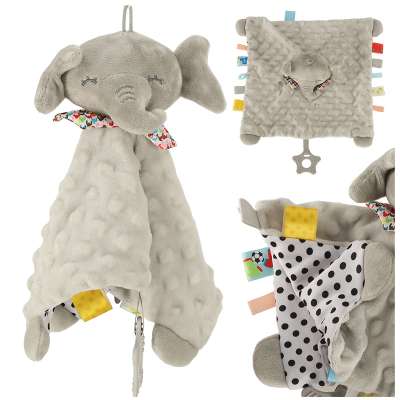 Sensory mascot rustling elephant tags