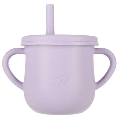 Silicone dishes for kids crab set of 9 items purple
