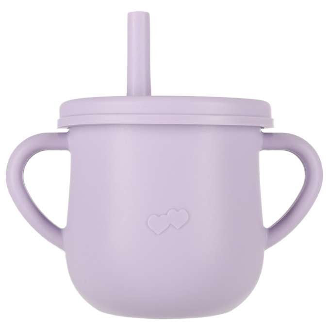 Silicone dishes for kids crab set of 9 items purple