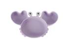 Silicone dishes for kids crab set of 9 items purple 9