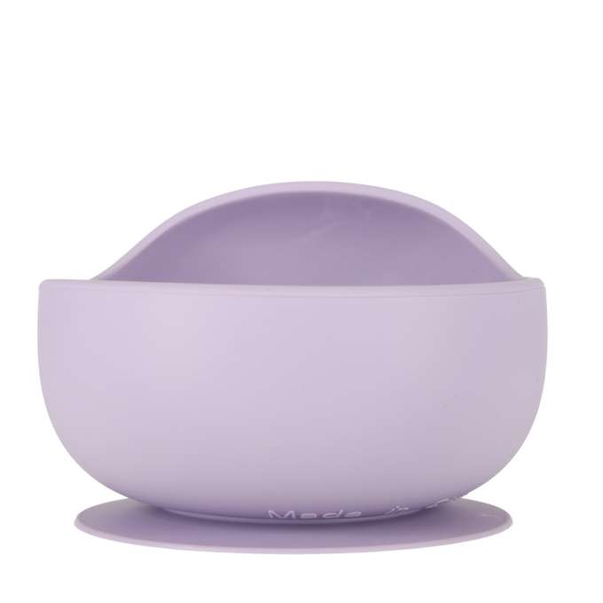 Silicone dishes for kids crab set of 9 items purple
