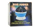 Star projector night light 2-in-1 USB white 12