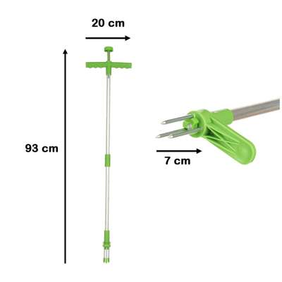 Telescopic weed puller 93cm
