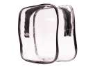 Transparent cosmetic bag travel organizer for airplane 3 pieces 6