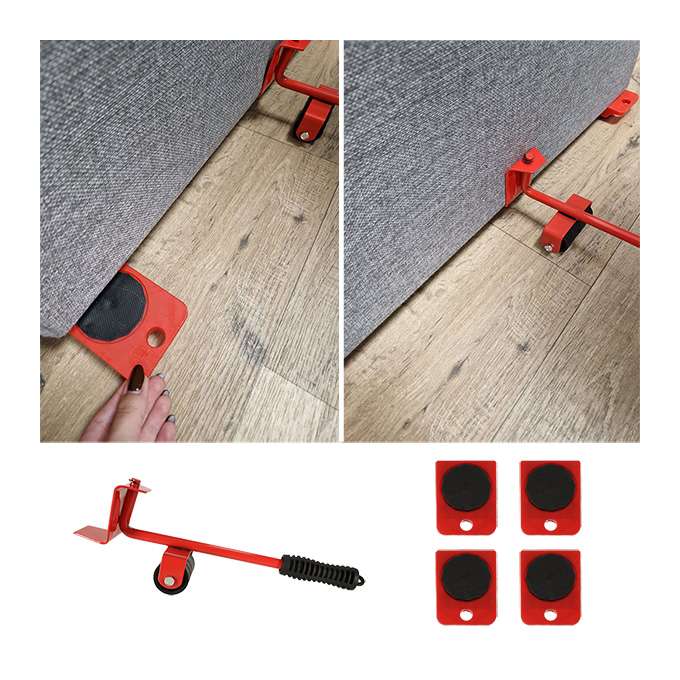 Transport rollers furniture moving kit 5in1