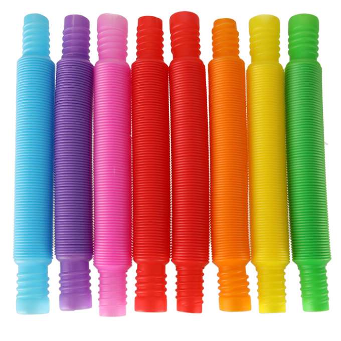 Tubes sensory tubes stretchable educational montessori tubes 8 pieces