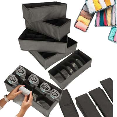 Underwear drawer organizer socks 4 pieces