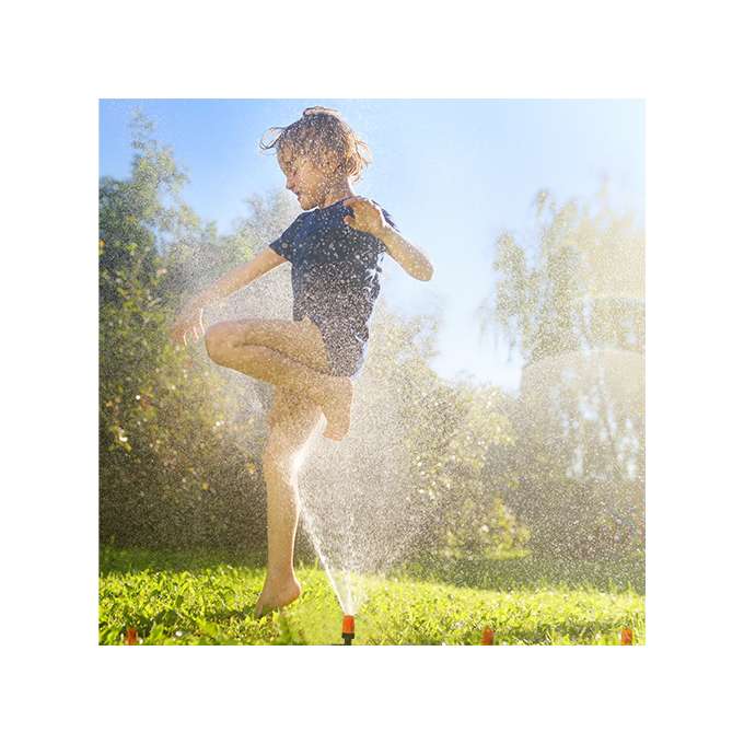 Water curtain mist garden sprinkler irrigation system 15m