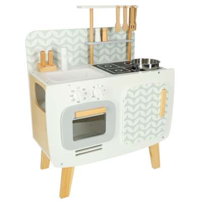 Wooden kitchen MDF LULILO retro accessories