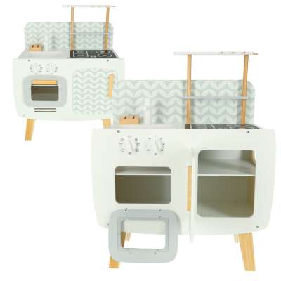 Wooden kitchen MDF LULILO retro accessories
