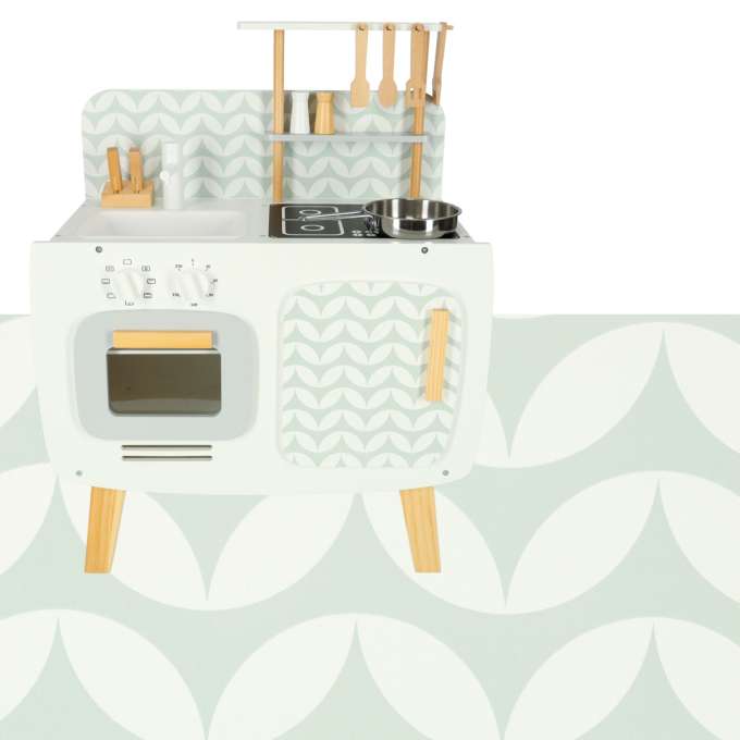 Wooden kitchen MDF LULILO retro accessories