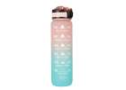 Butelka na wodę bidon 1l różowo-niebieska 2