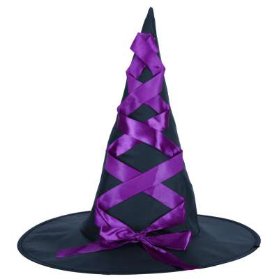 Costume witch witch costume 3 elements purple