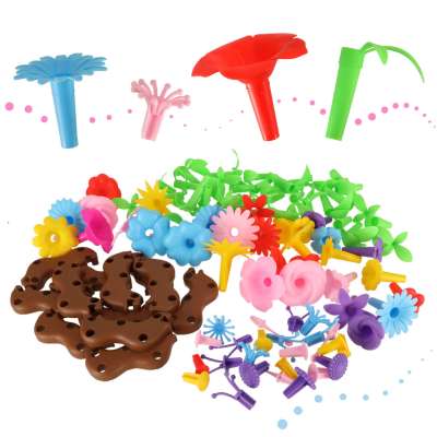 Flowers creative blocks flower garden 104 pieces