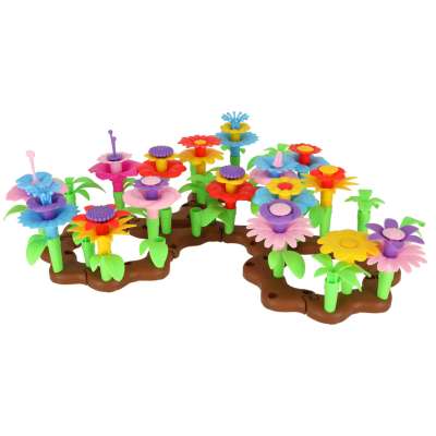 Flowers creative blocks flower garden 104 pieces