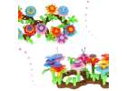 Flowers creative blocks flower garden 104 pieces 6