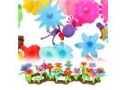 Flowers creative blocks flower garden 104 pieces 7