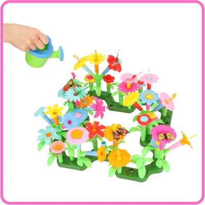 Flowers creative blocks flower garden 175 elements