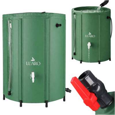 LUARO Rainwater tank rain barrel 500l