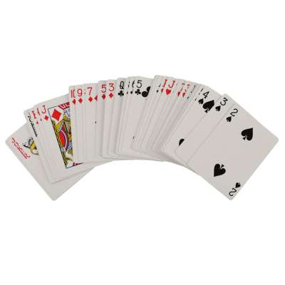 Poker set in suitcase chips cards