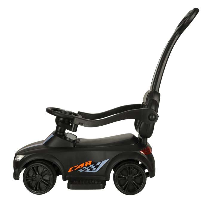 Push car rider with sound and lights black