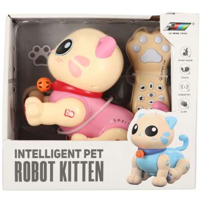 RC remote control cat robot jumps sings