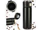 Thermal mug with mouthpiece LED thermos 420ml black 1