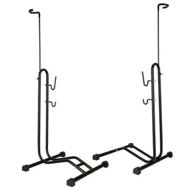 Bicycle stand single high strong metal black