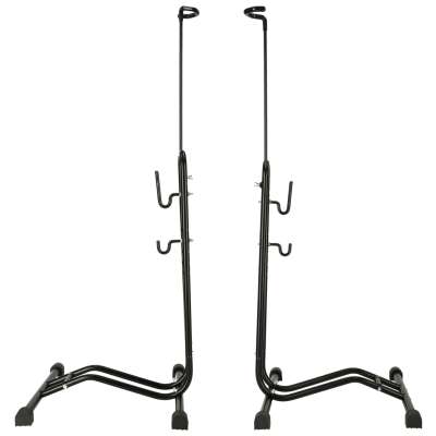 Bicycle stand single high strong metal black