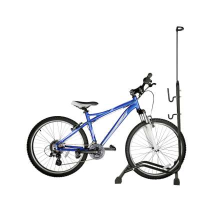 Bicycle stand single high strong metal black