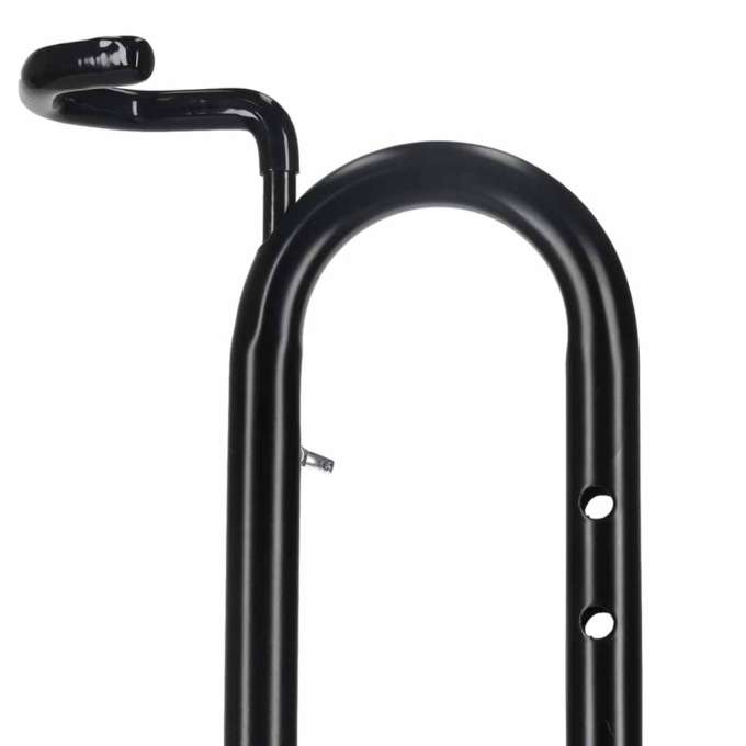 Bike stand RALLEX for service bike, free-standing, metal, black
