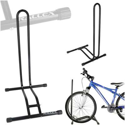 Bike stand RALLEX for single bike, metal, black
