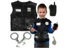 Carnival costume disguise policeman set 3-8 years old 1