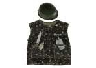 Carnival costume helmet soldier 3-8 years old 2