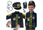 Carnival costume policeman handcuffs set 3-8 years old 1