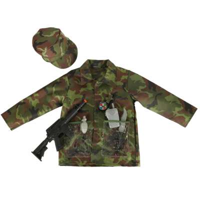 Carnival costume soldier set 3-8 years old