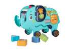 Interactive montessori elephant pounder sorter blocks hammer 26cm 5