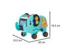 Interactive montessori elephant pounder sorter blocks hammer 26cm 12