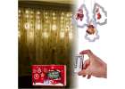 LED lights Christmas tree picture curtain 3m 3