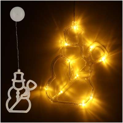 LED lights hanging Christmas decoration snowman