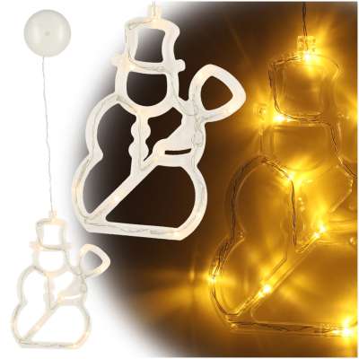 LED lights hanging Christmas decoration snowman