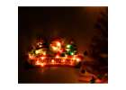 Lampki LED wisząca dekoracja świąteczna Merry Christmas 45cm 2