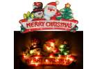 Lampki LED wisząca dekoracja świąteczna Merry Christmas 45cm 6